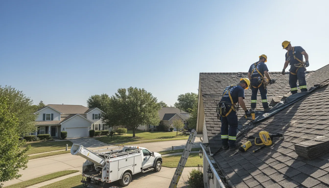 Emergency Roof Repair in Oakford, IL near me